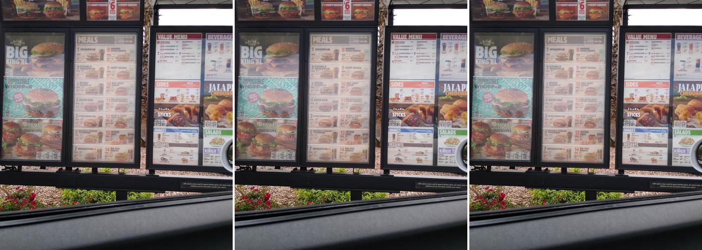 Burger King Menu