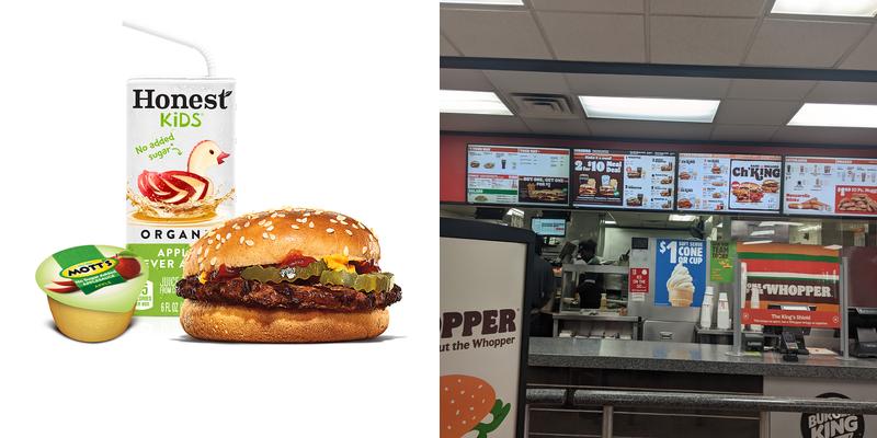 Burger King Menu