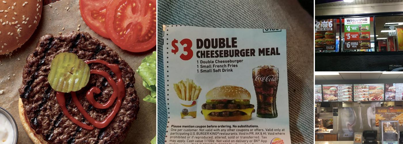 Burger King Menu