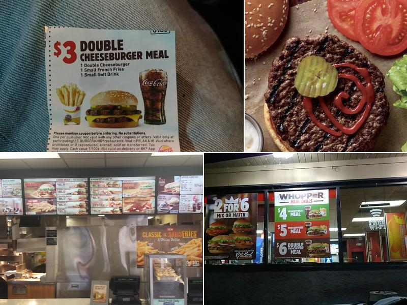 Burger King Menu