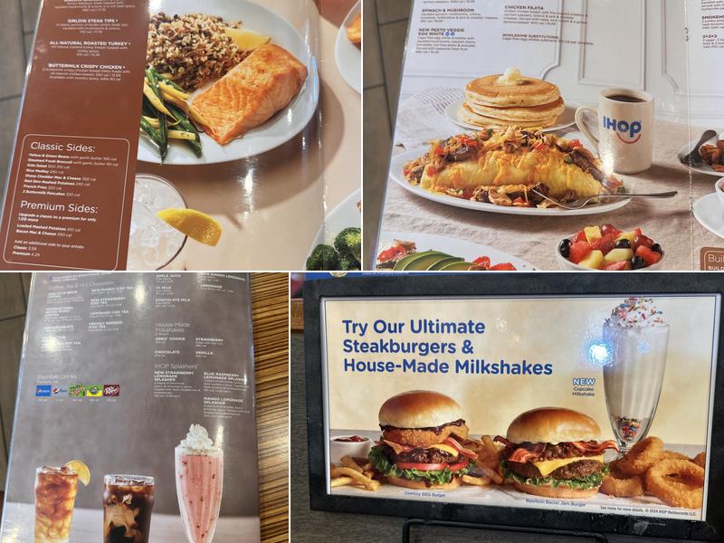 IHOP Menu