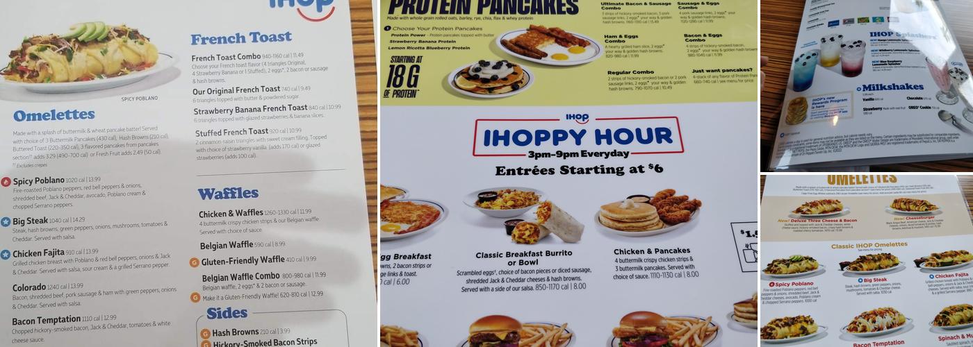 IHOP Menu