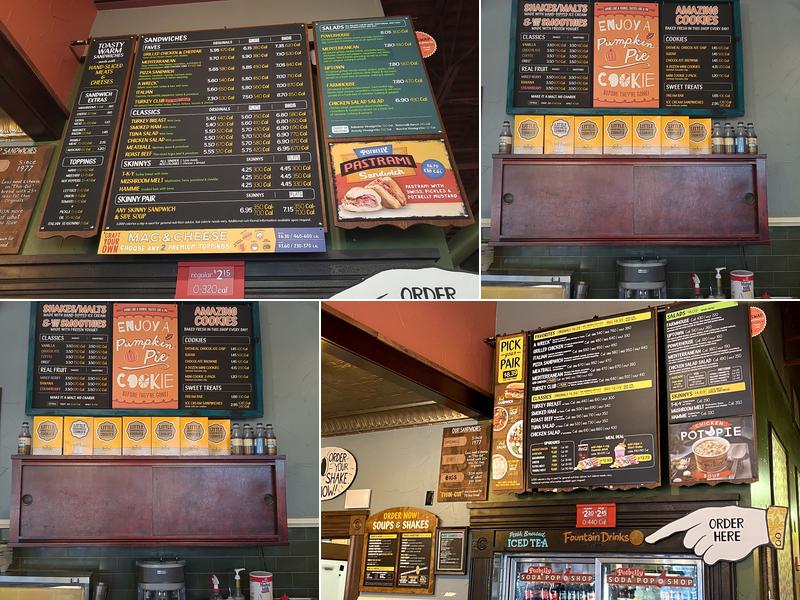 Potbelly Menu