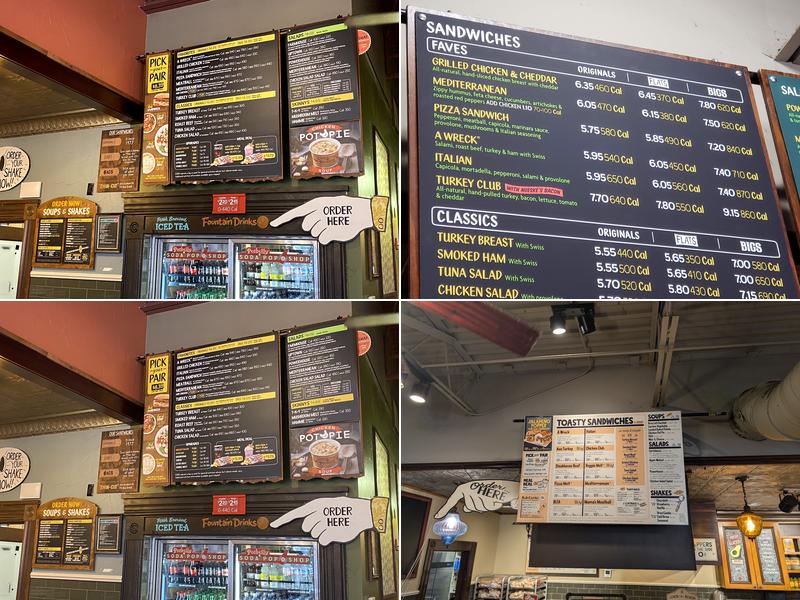 Potbelly Menu