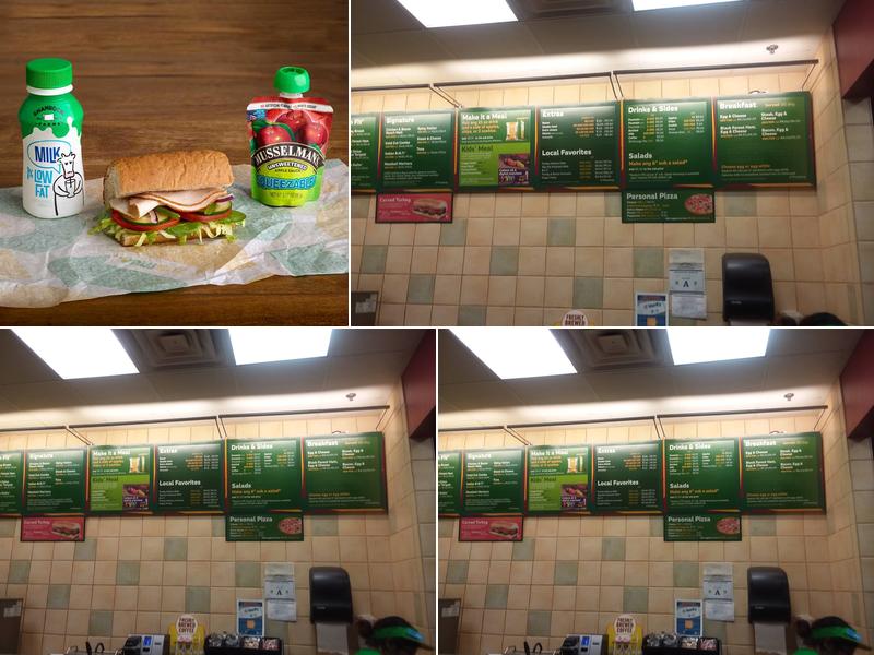Subway Menu