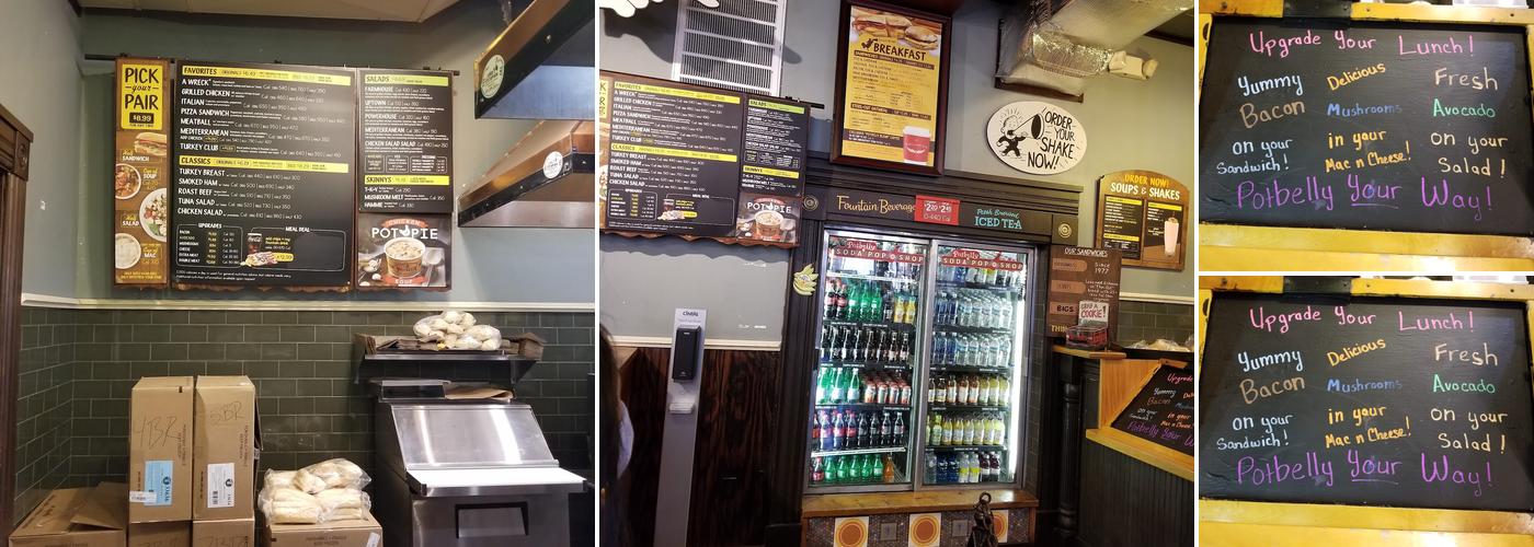 Potbelly Menu