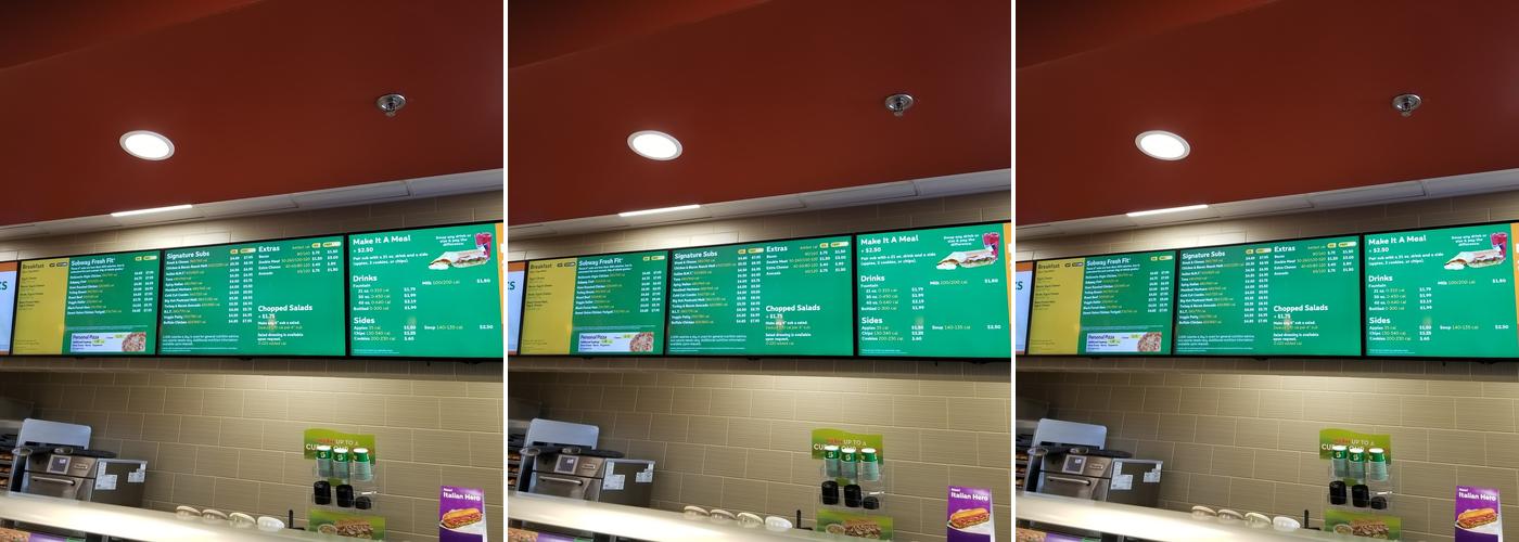 Subway Menu