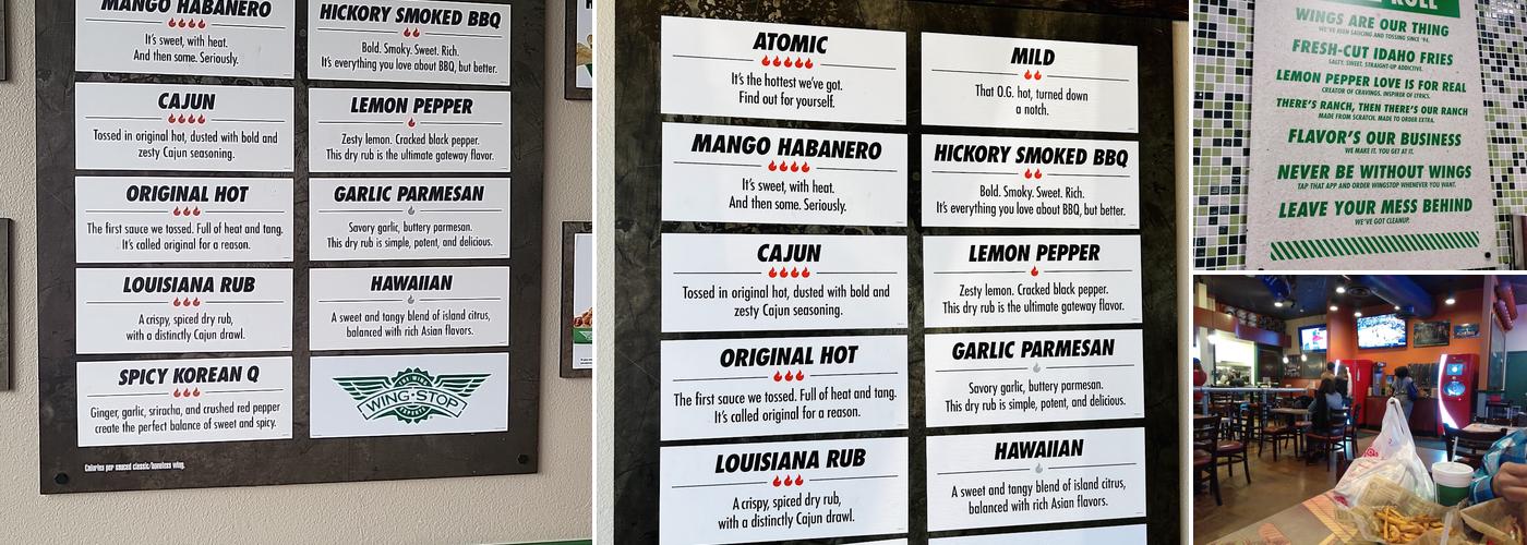 Wingstop Menu