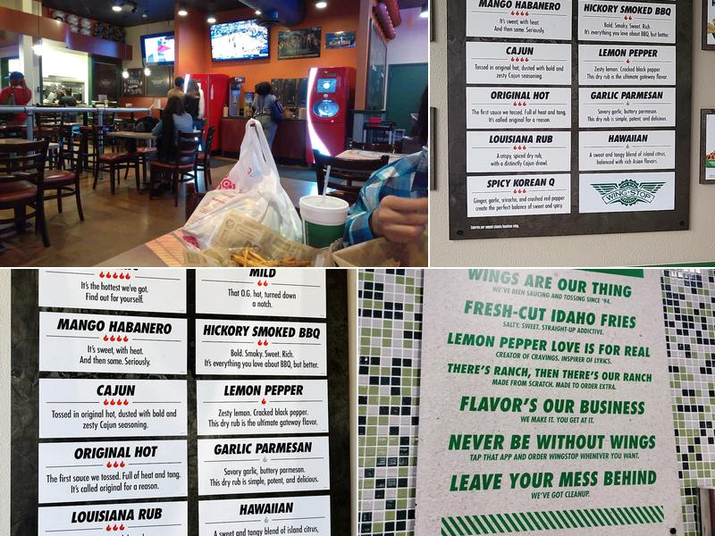 Wingstop Menu