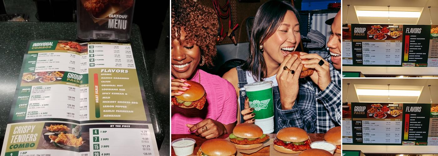Wingstop Menu