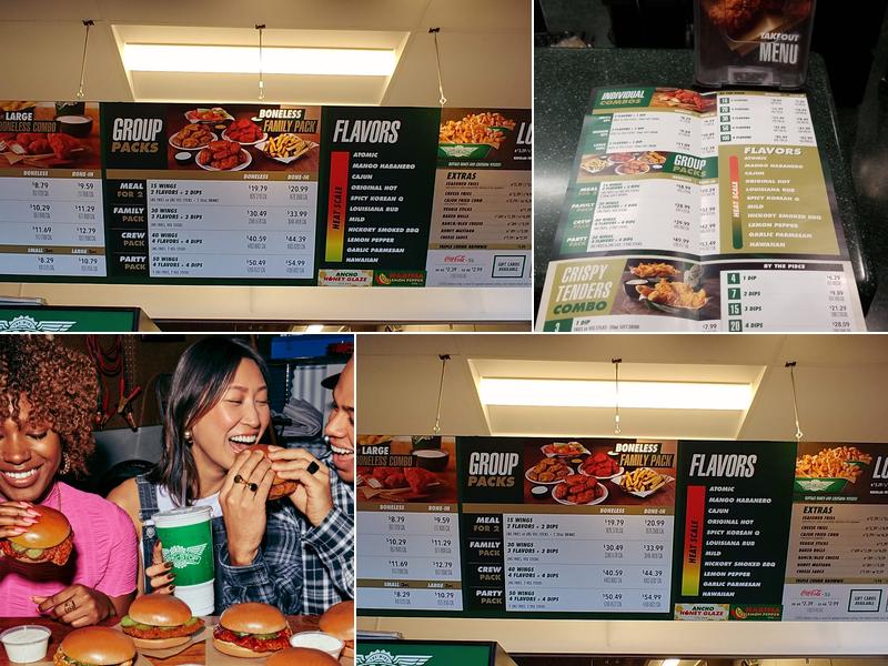 Wingstop Menu