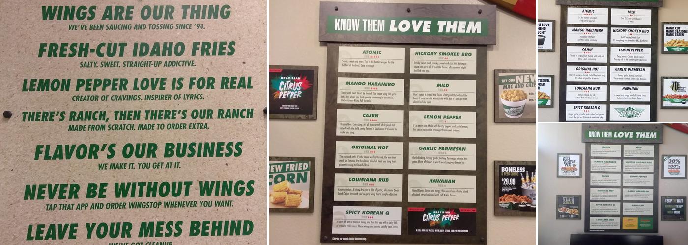 Wingstop Menu