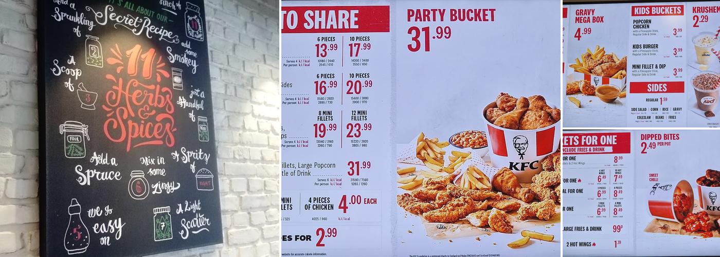 KFC Edinburgh - Straiton Road Menu