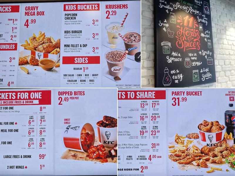 KFC Edinburgh - Straiton Road Menu