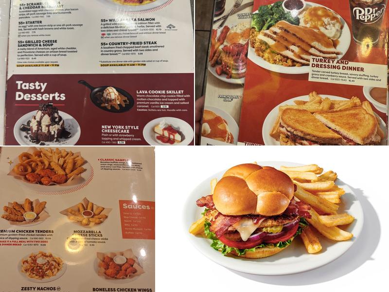 Denny's Menu