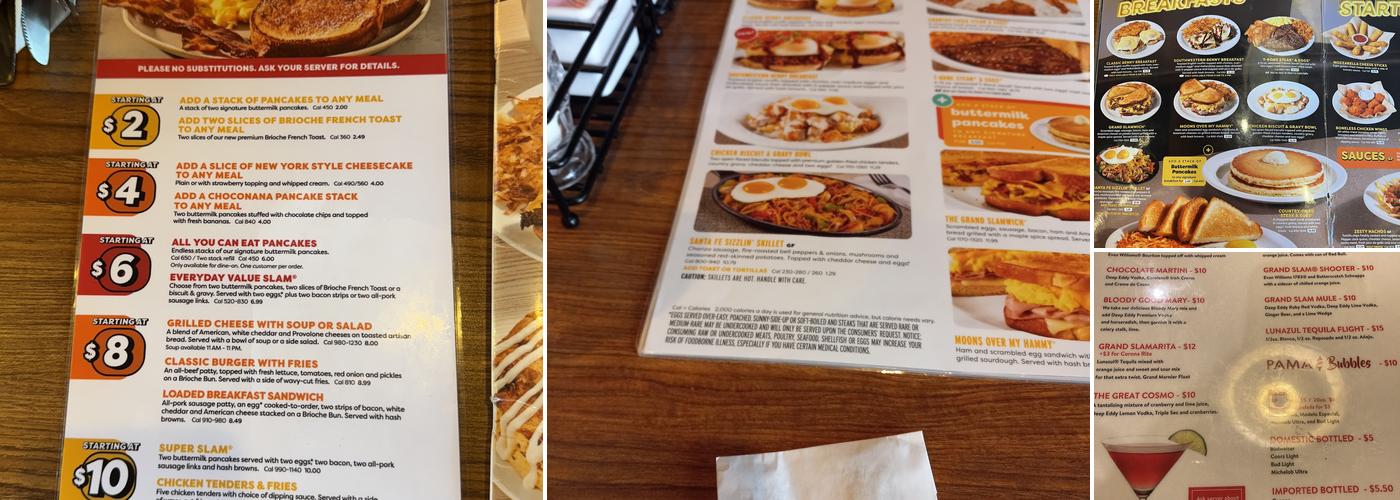 Denny's Menu