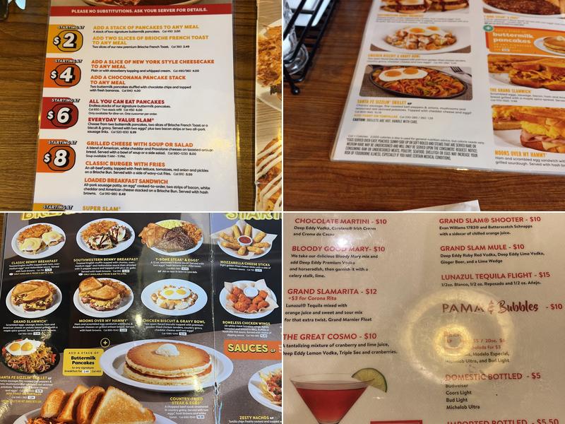 Denny's Menu