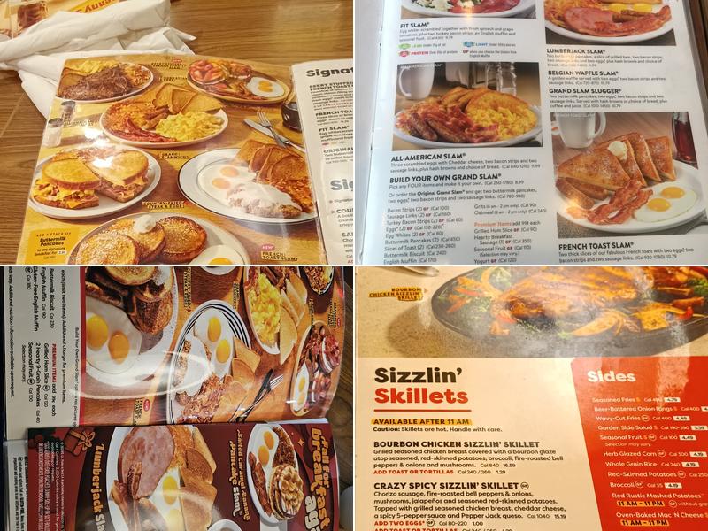 Denny's Menu