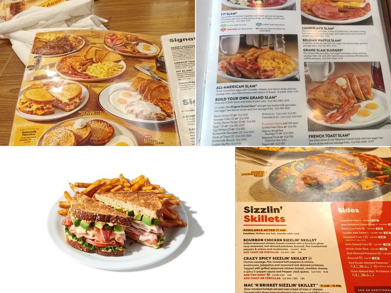Denny's Restaurant Menu