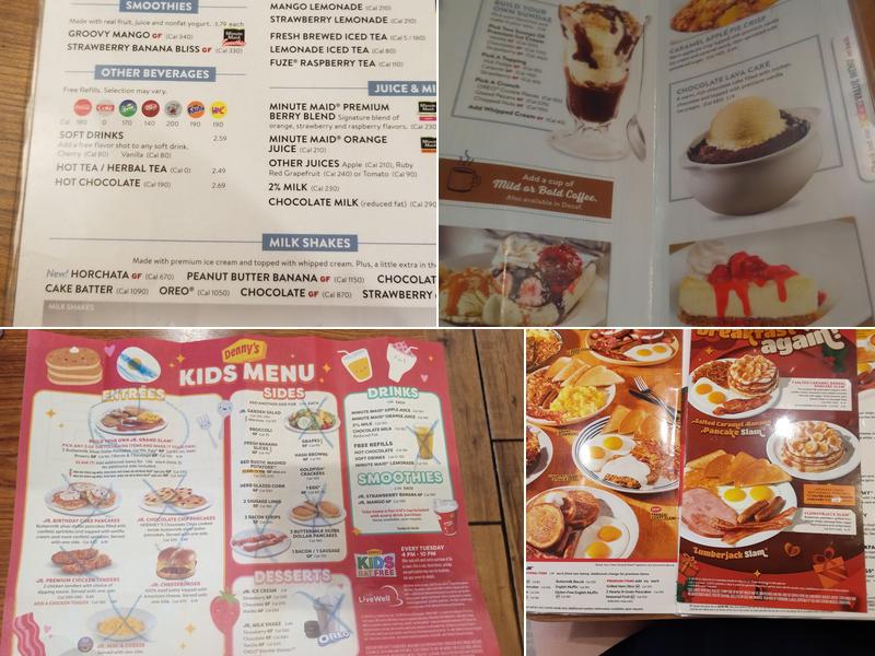 Denny's Menu
