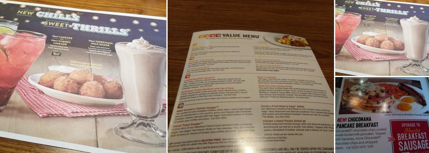 Denny's Menu