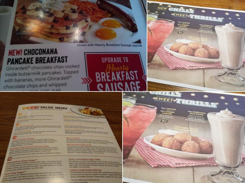 Denny's Menu
