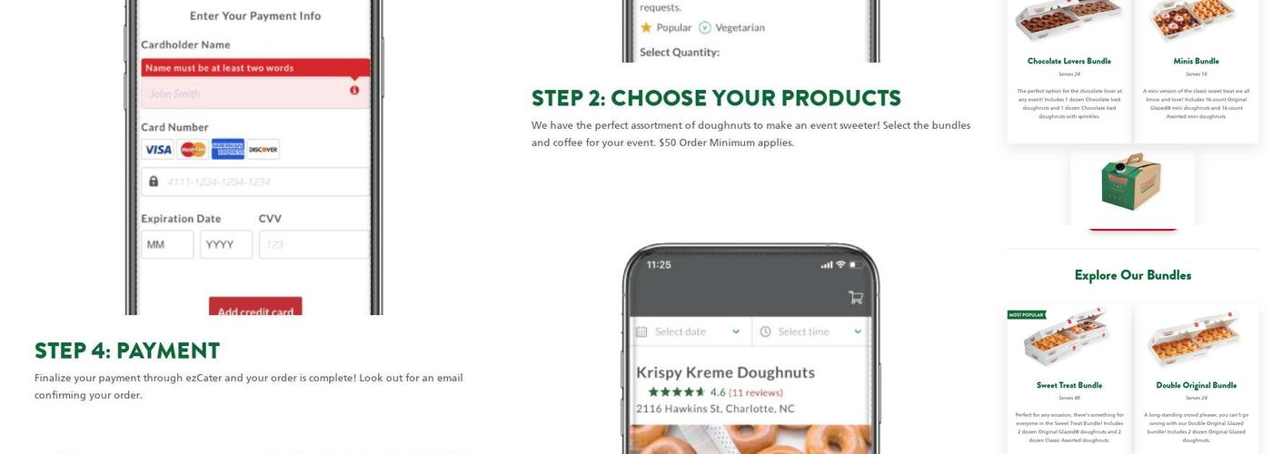 Krispy Kreme Menu