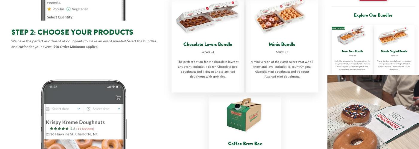 Krispy Kreme Menu