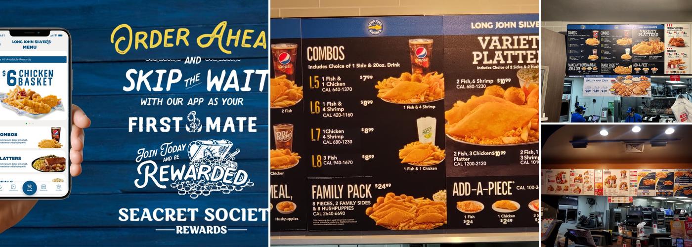 Long John Silver's | KFC Menu