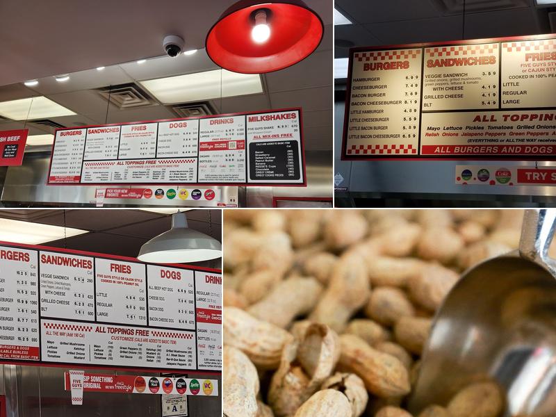 Five Guys Menu