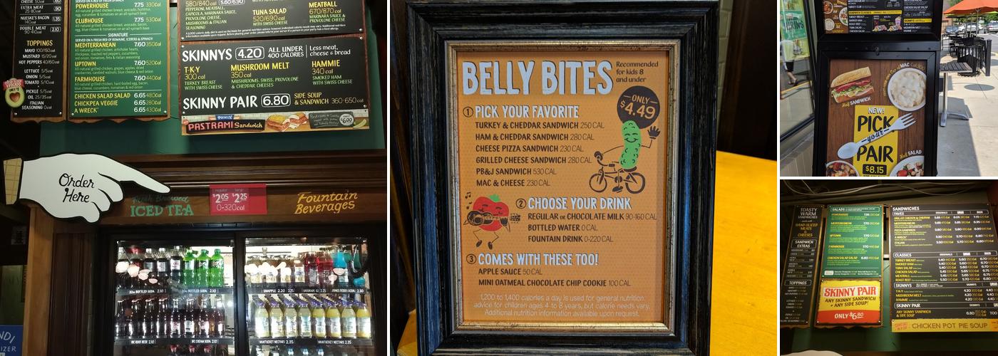 Potbelly Menu