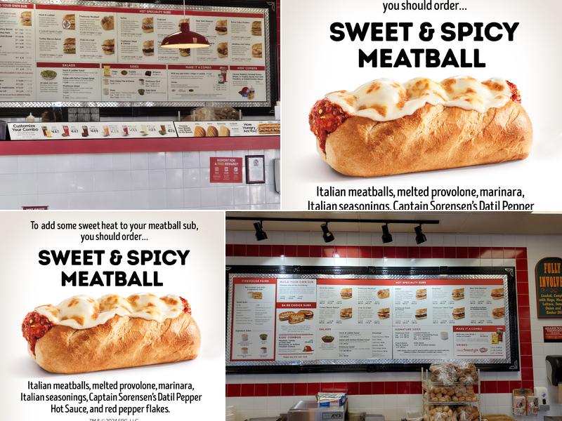 Firehouse Subs Rainbow Pavilion Menu