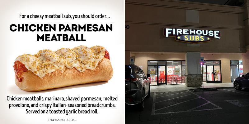 Firehouse Subs Shops At Warm Springs Menu