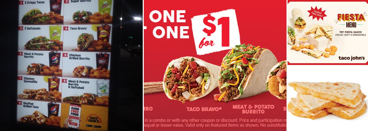 Taco John's Menu
