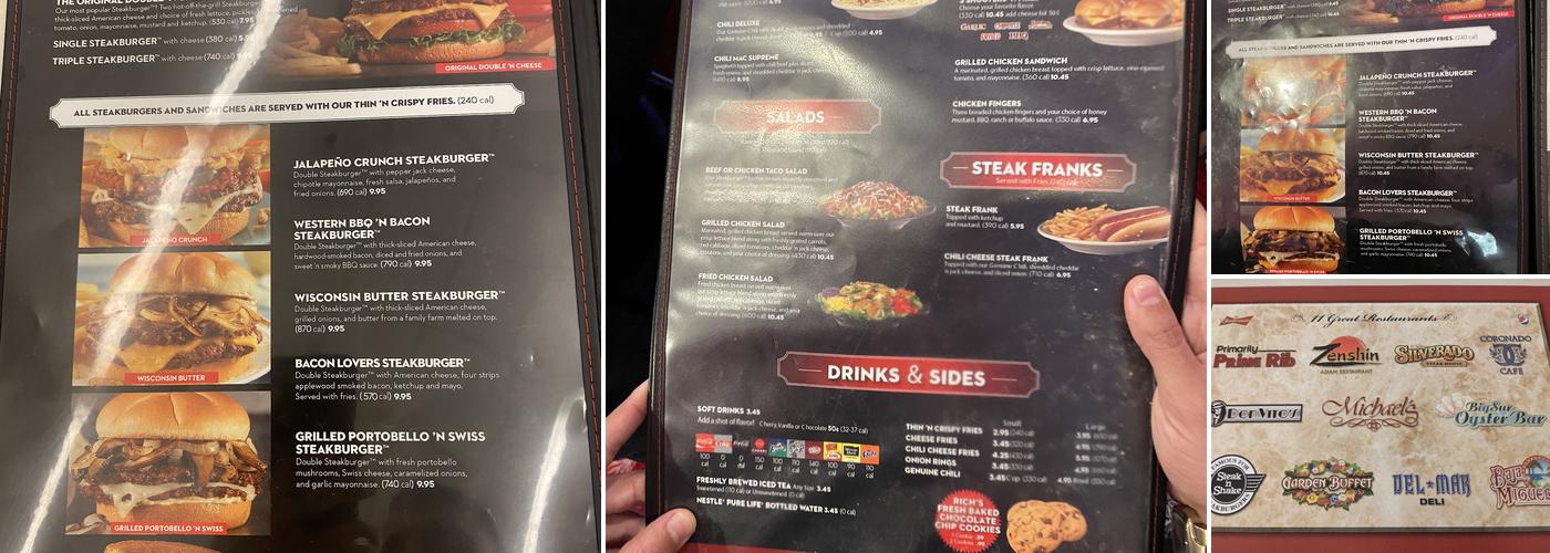 Steak 'n Shake Menu