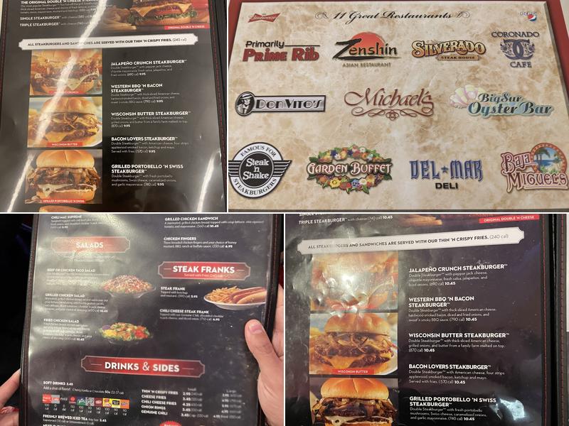 Steak 'n Shake Menu