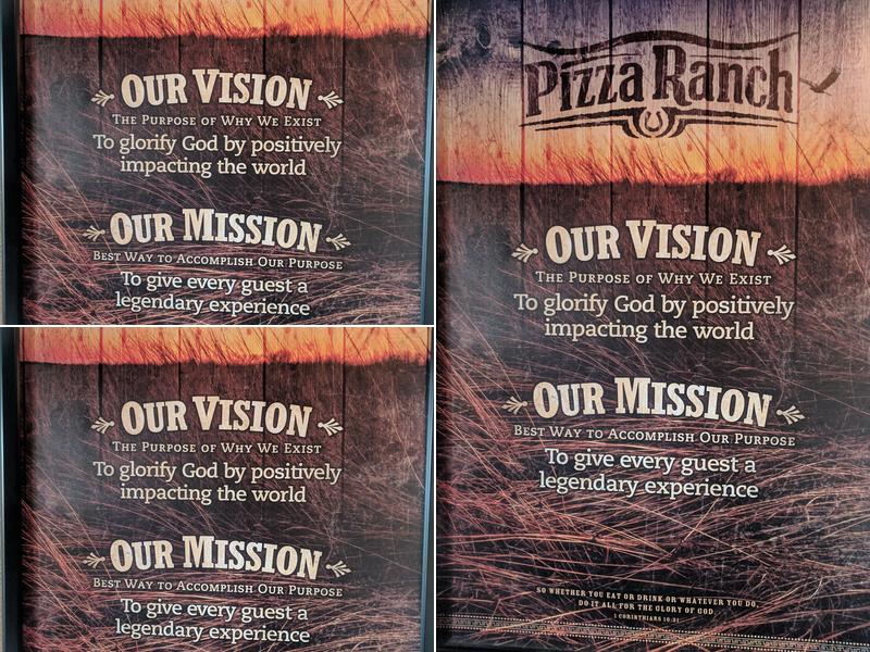 Pizza Ranch Menu