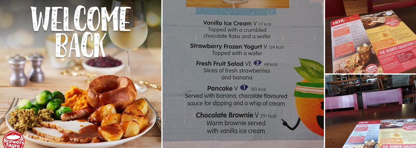 Loggans Moor Brewers Fayre Menu