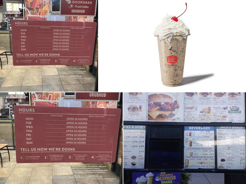 Jack in the Box Menu