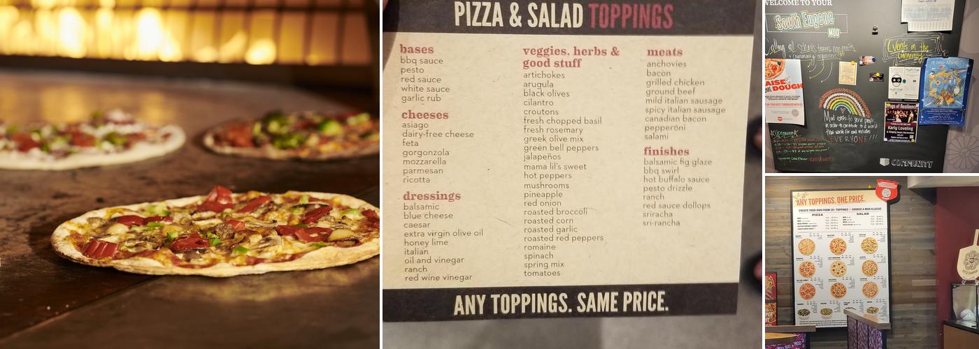 MOD Pizza Menu