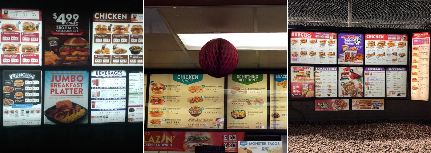 Jack In The Box Menu