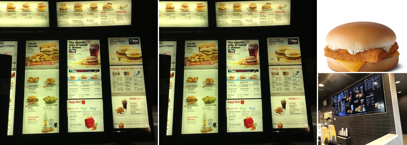 McDonald's Menu