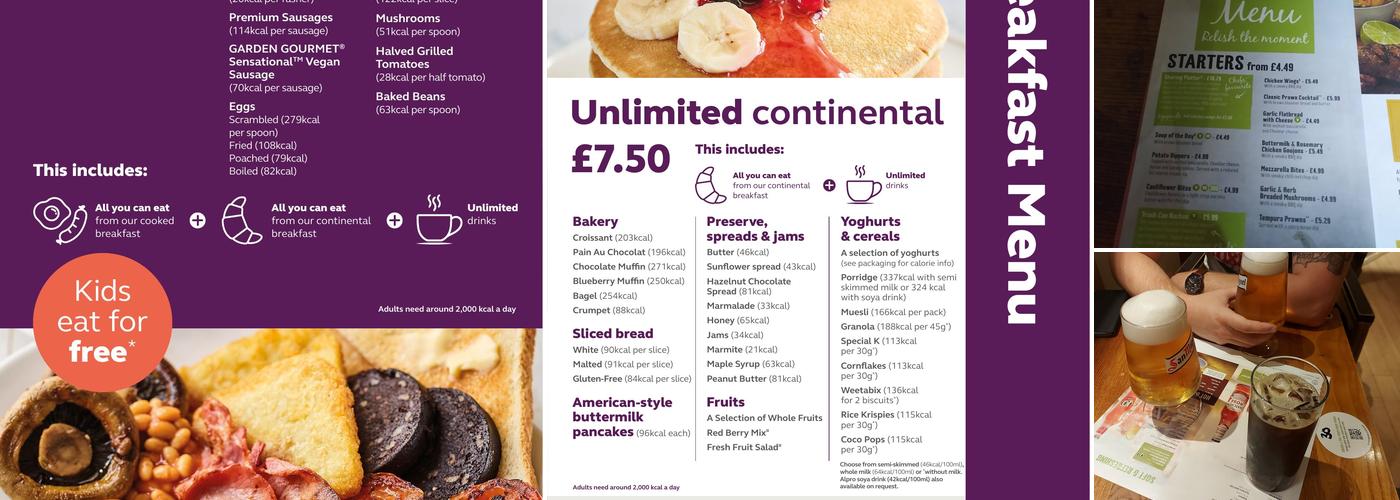 Harbour Table Table Menu