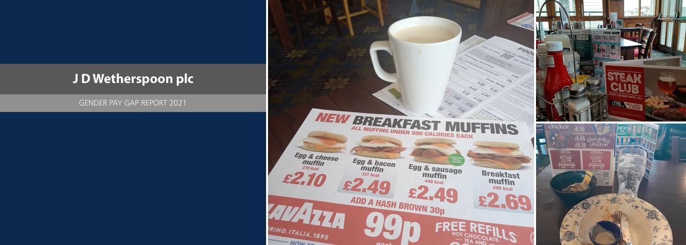 The Thomas Frost - JD Wetherspoon Menu