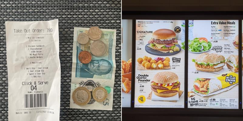 McDonald's Menu
