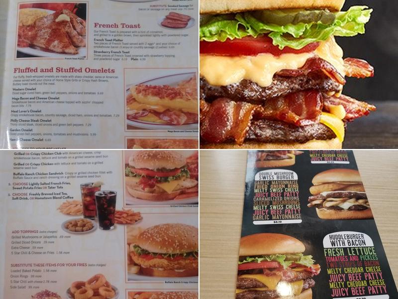 Huddle House Menu