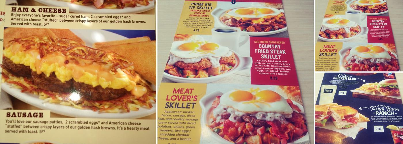 Huddle House Menu