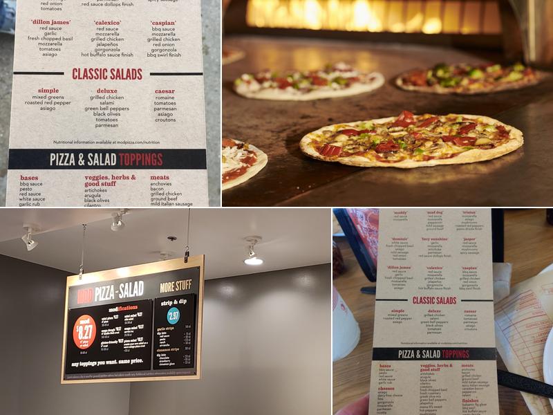 MOD Pizza Menu