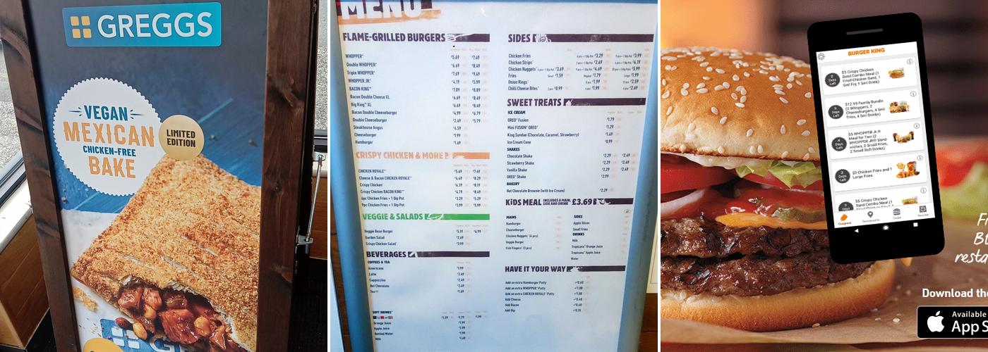 Burger King Menu
