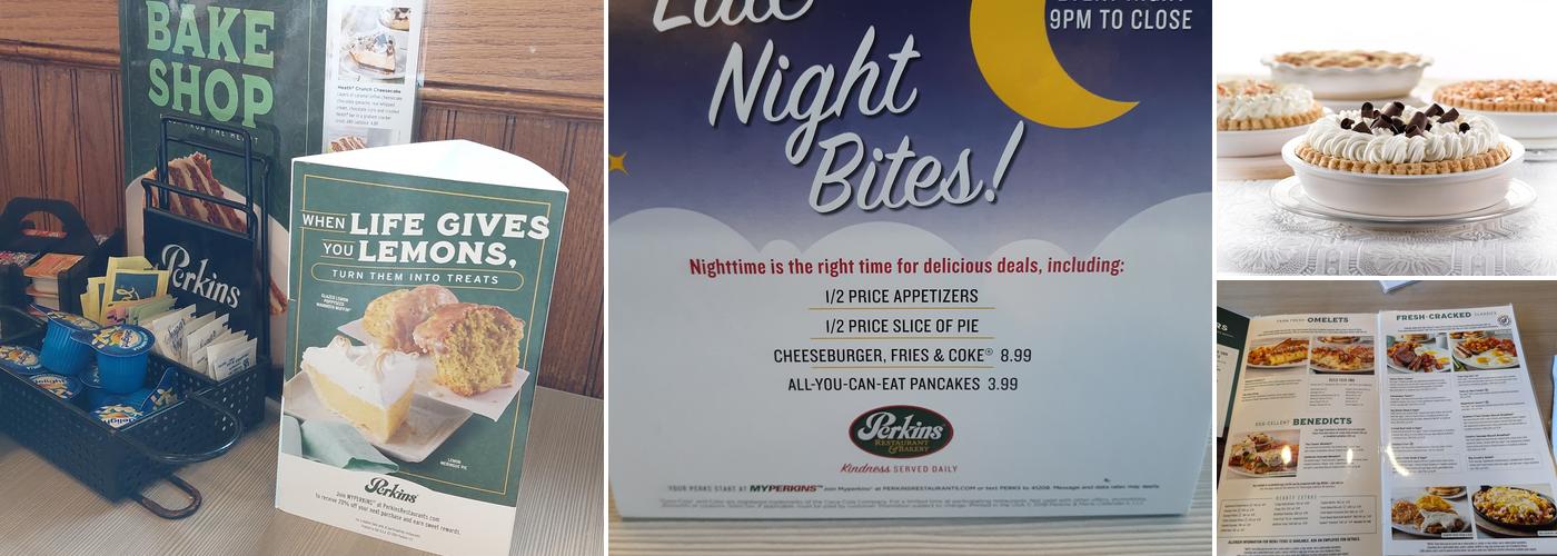 Perkins Restaurant & Bakery Menu